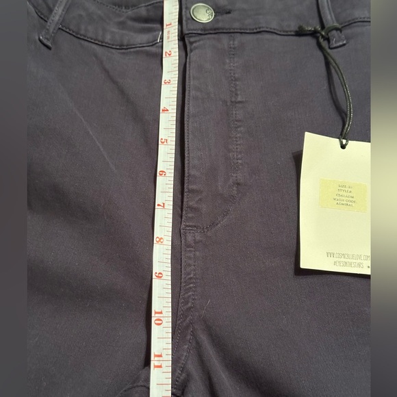 NWT Stitch Fix l Cosmic Blue Love Callie Cuffed Capri Skinny Pant - Picture 9 of 14